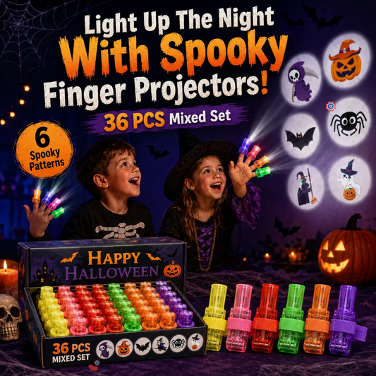 BooBeam™ Spooky Projector Rings