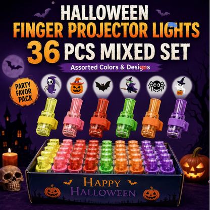 BooBeam™ Spooky Projector Rings